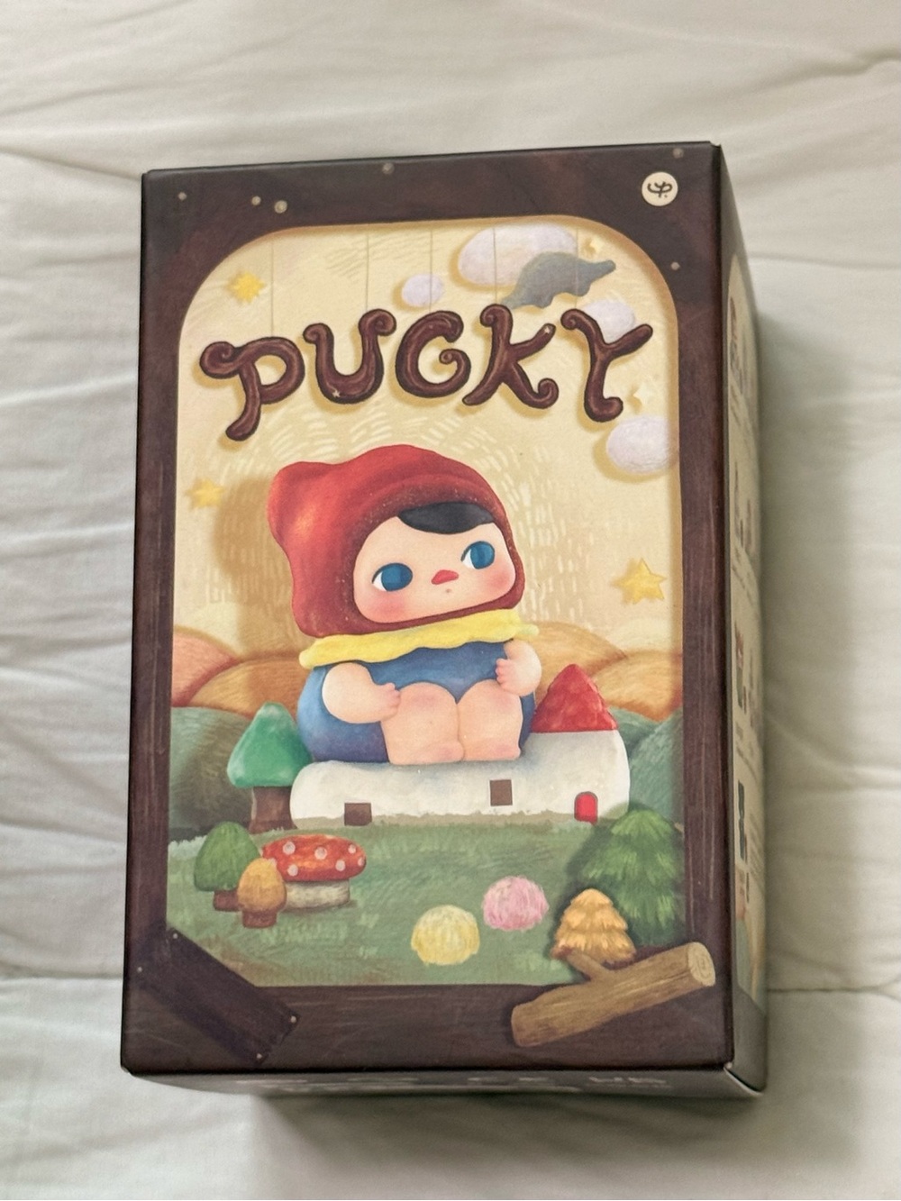 Popmart PUCKY Red Figure Collectible Art Toy